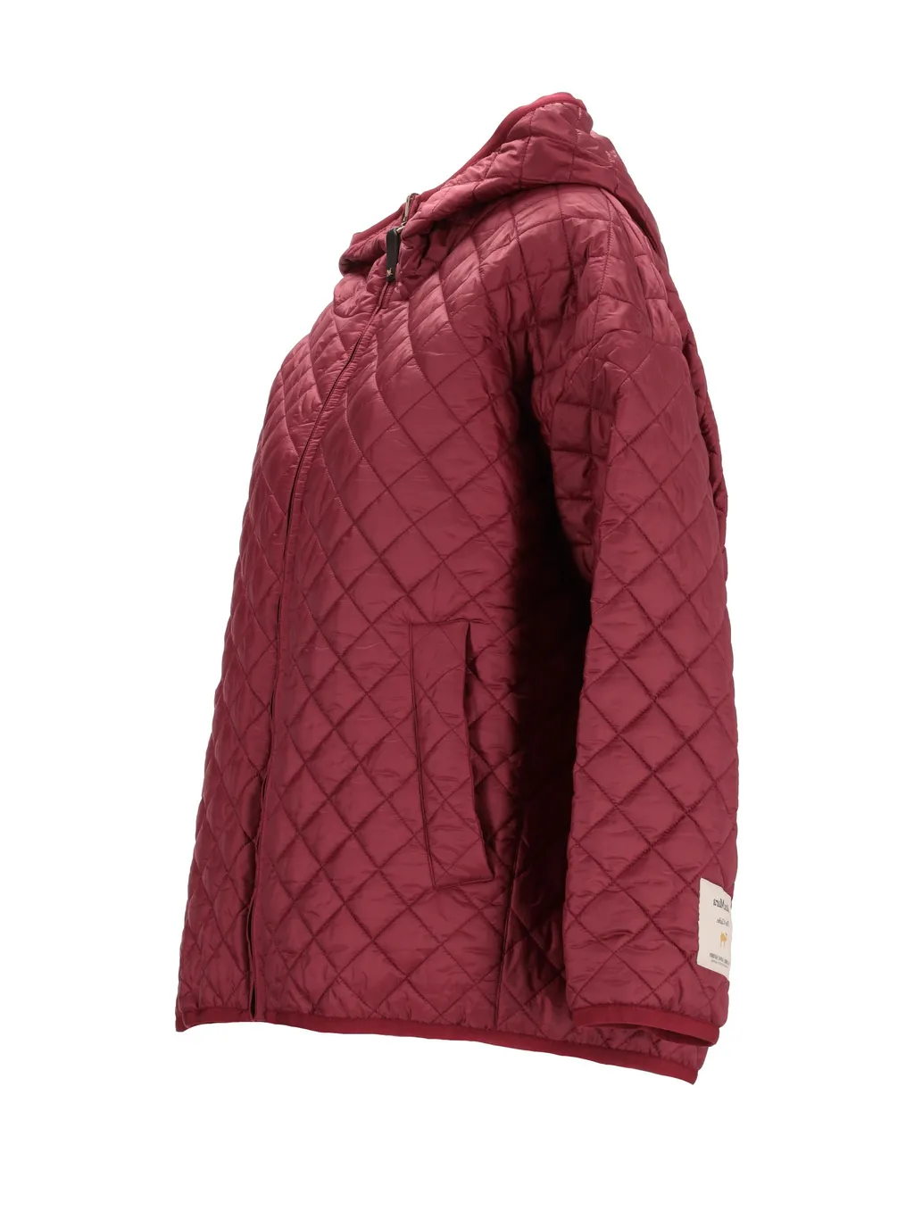 Quilted-Hooded Jacket