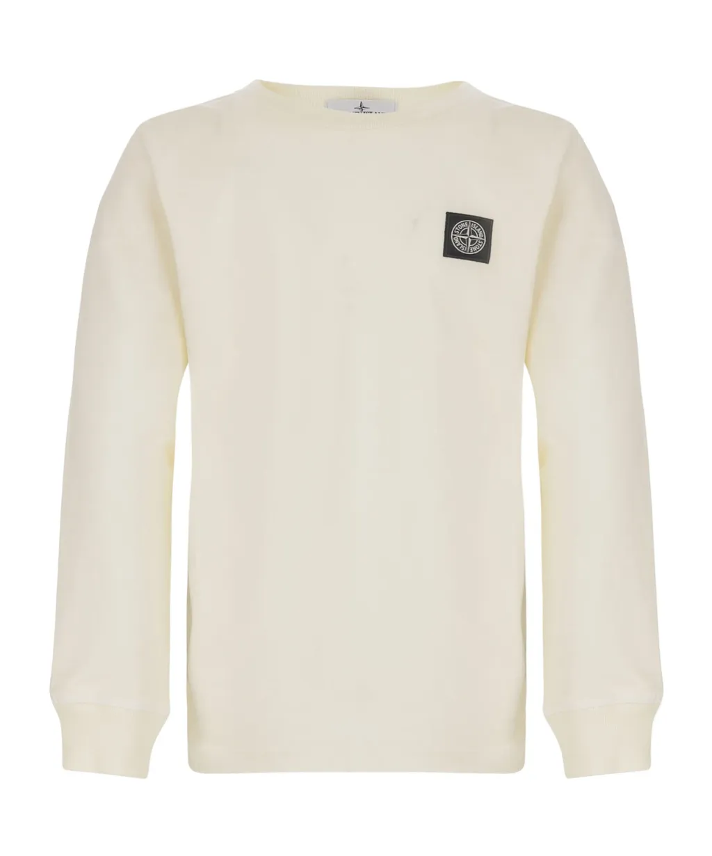 Logo-Patch Crew-Neck T-Shirt