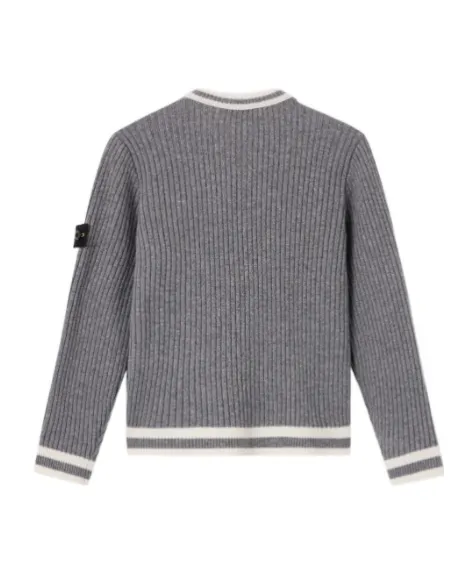 Logo-Badge Crew-Neck Sweater