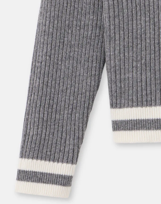 Logo-Badge Crew-Neck Sweater