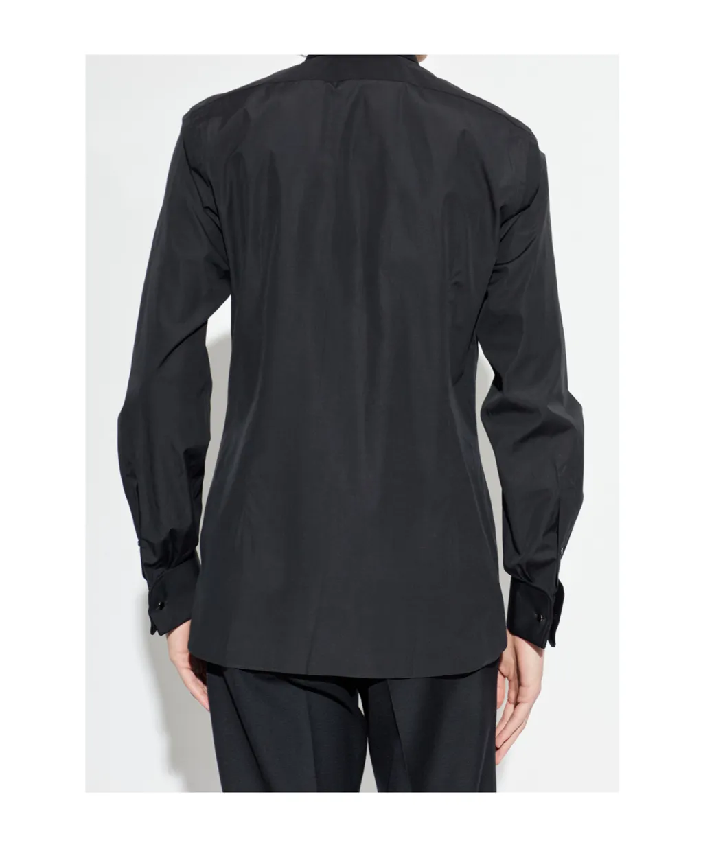 Tom Ford Pintuck Poplin Shirt