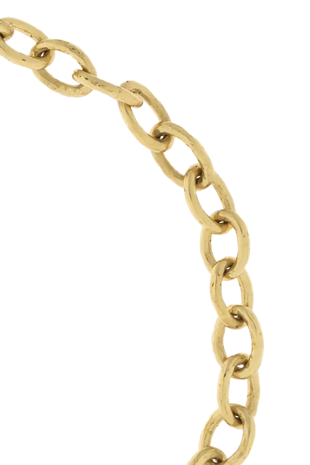 Chain-Link Ball-Pendant Necklace