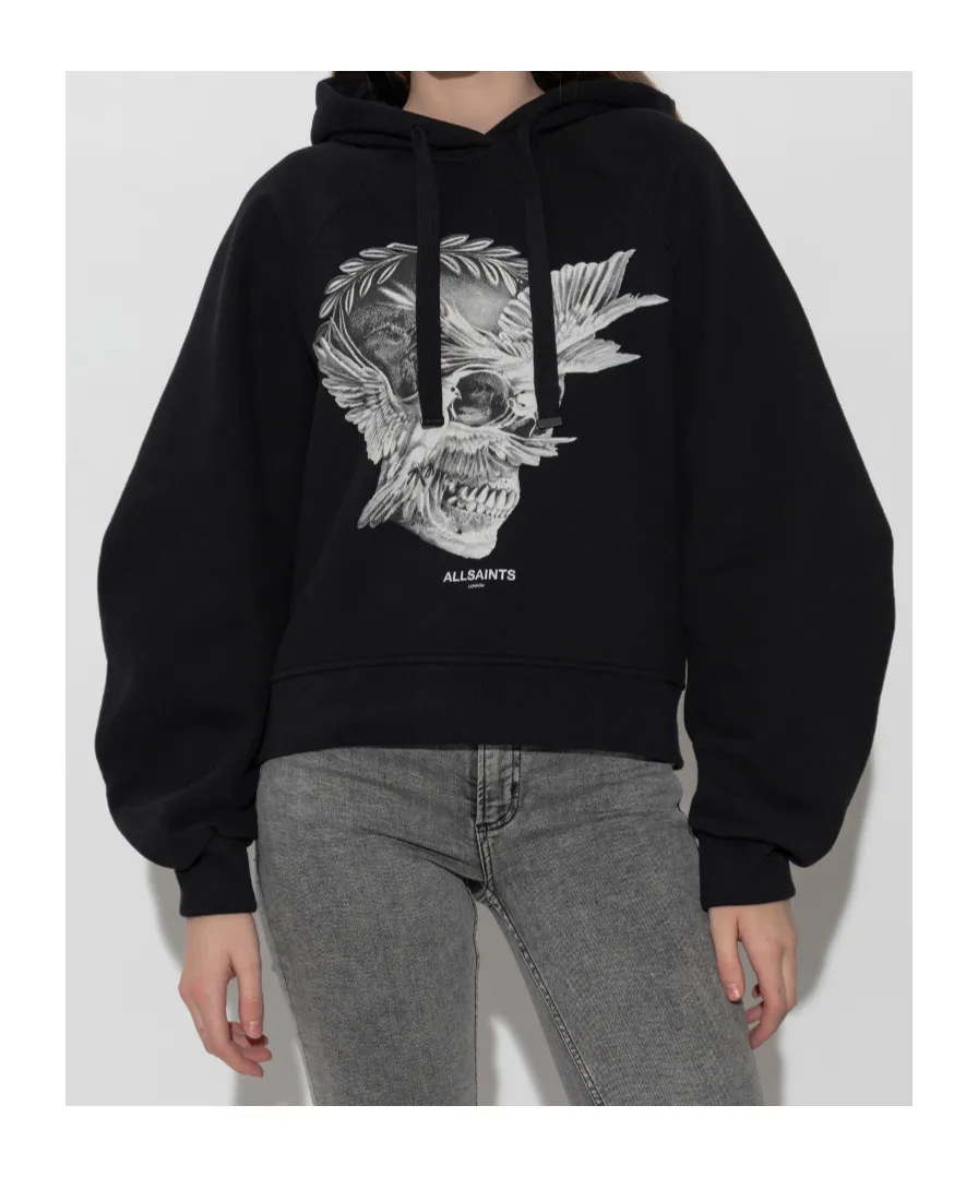 Allsaints Mysterie Back-Zip Hoodie