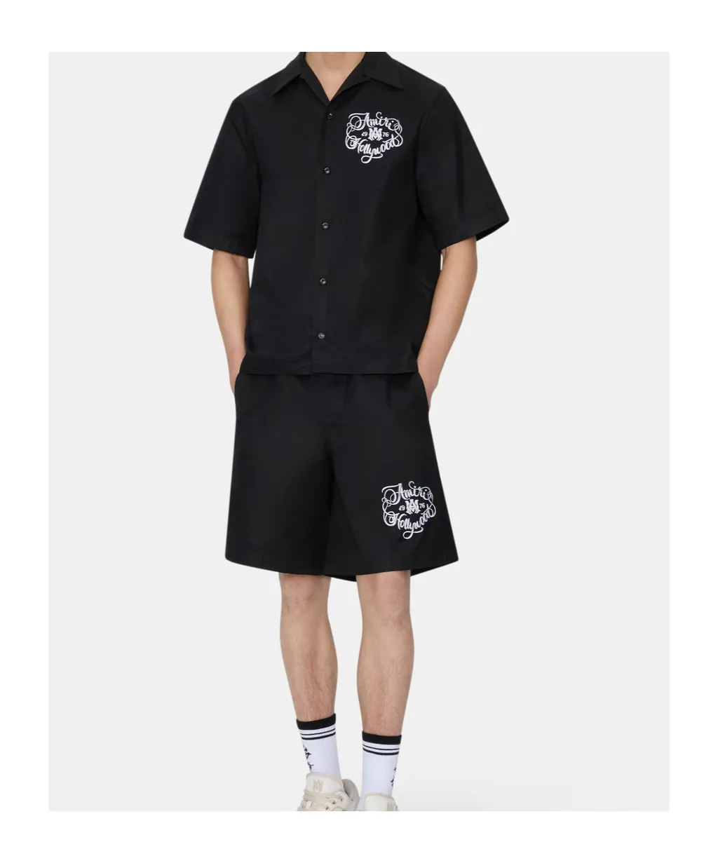 Collared Short-Sleeved Shirt