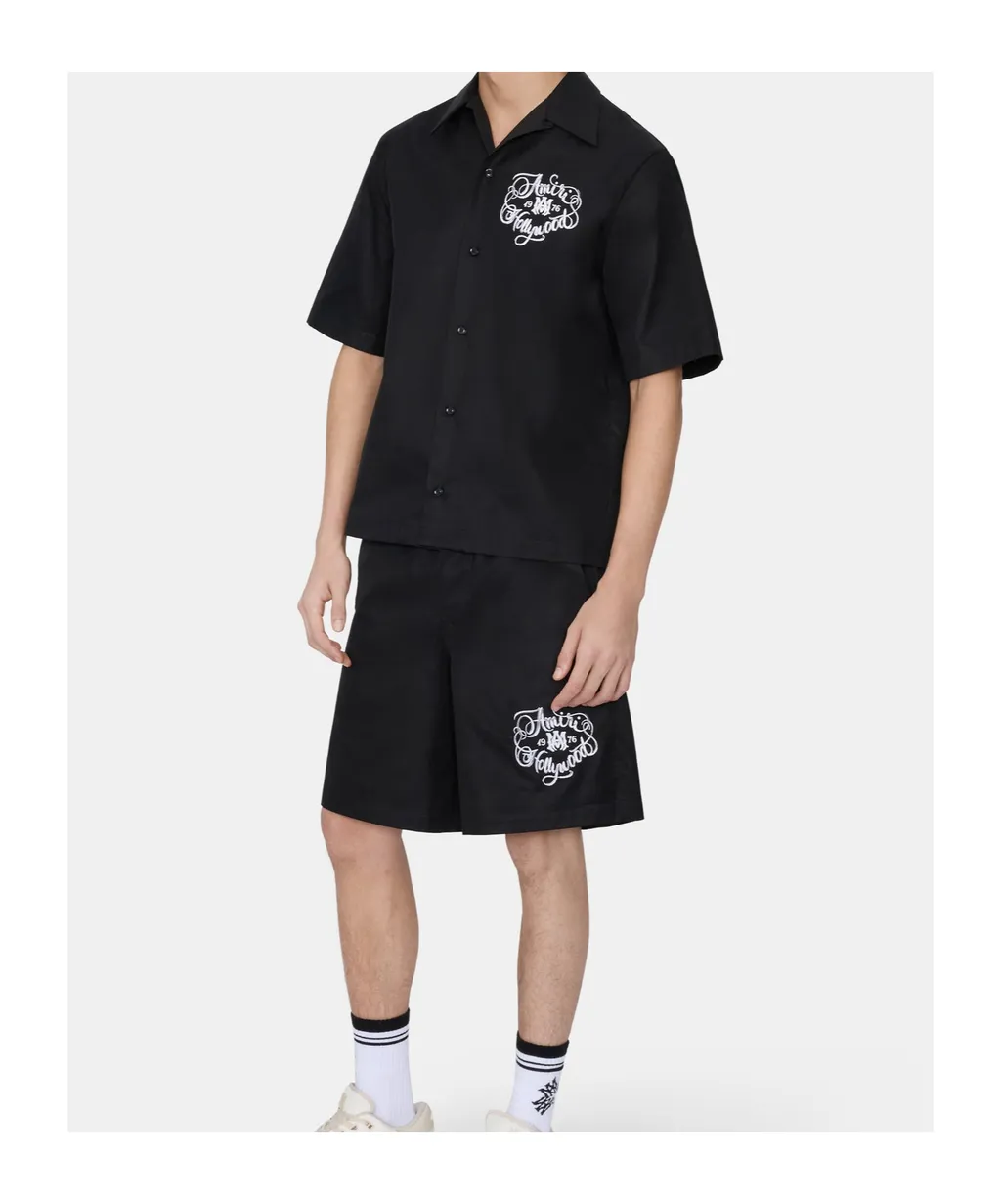 Collared Short-Sleeved Shirt