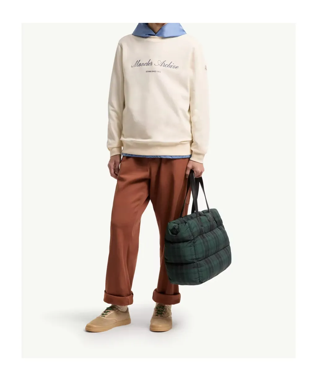 Moncler Logo Patch Crewneck Sweatshirt