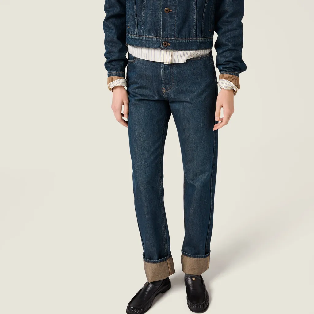 Five-Pocket Denim Jeans