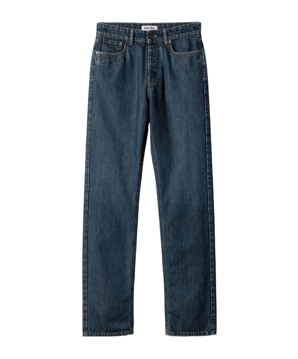Five-Pocket Denim Jeans