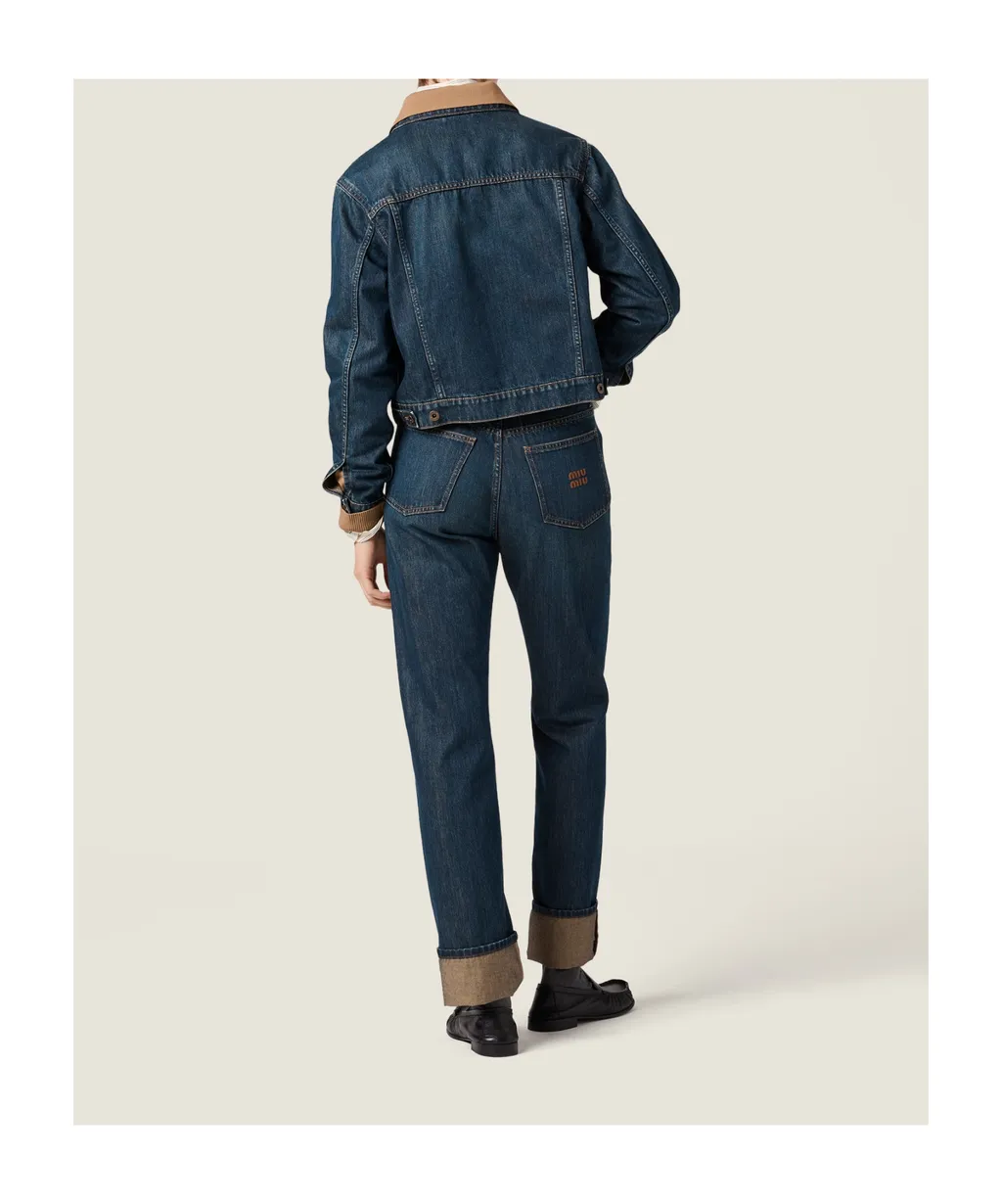 Five-Pocket Denim Jeans