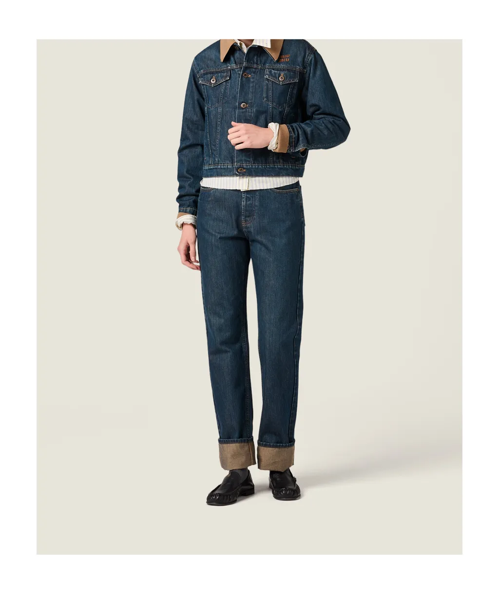 Five-Pocket Denim Jeans
