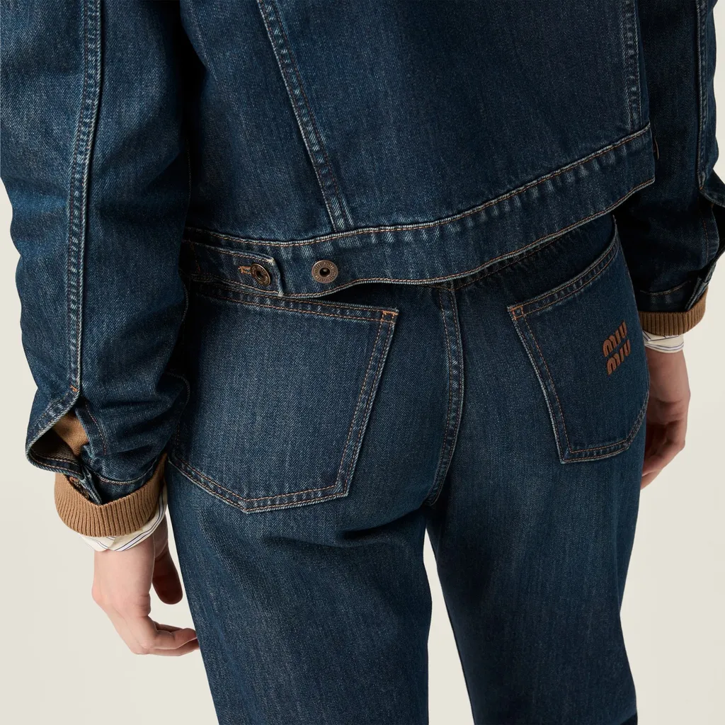 Five-Pocket Denim Jeans