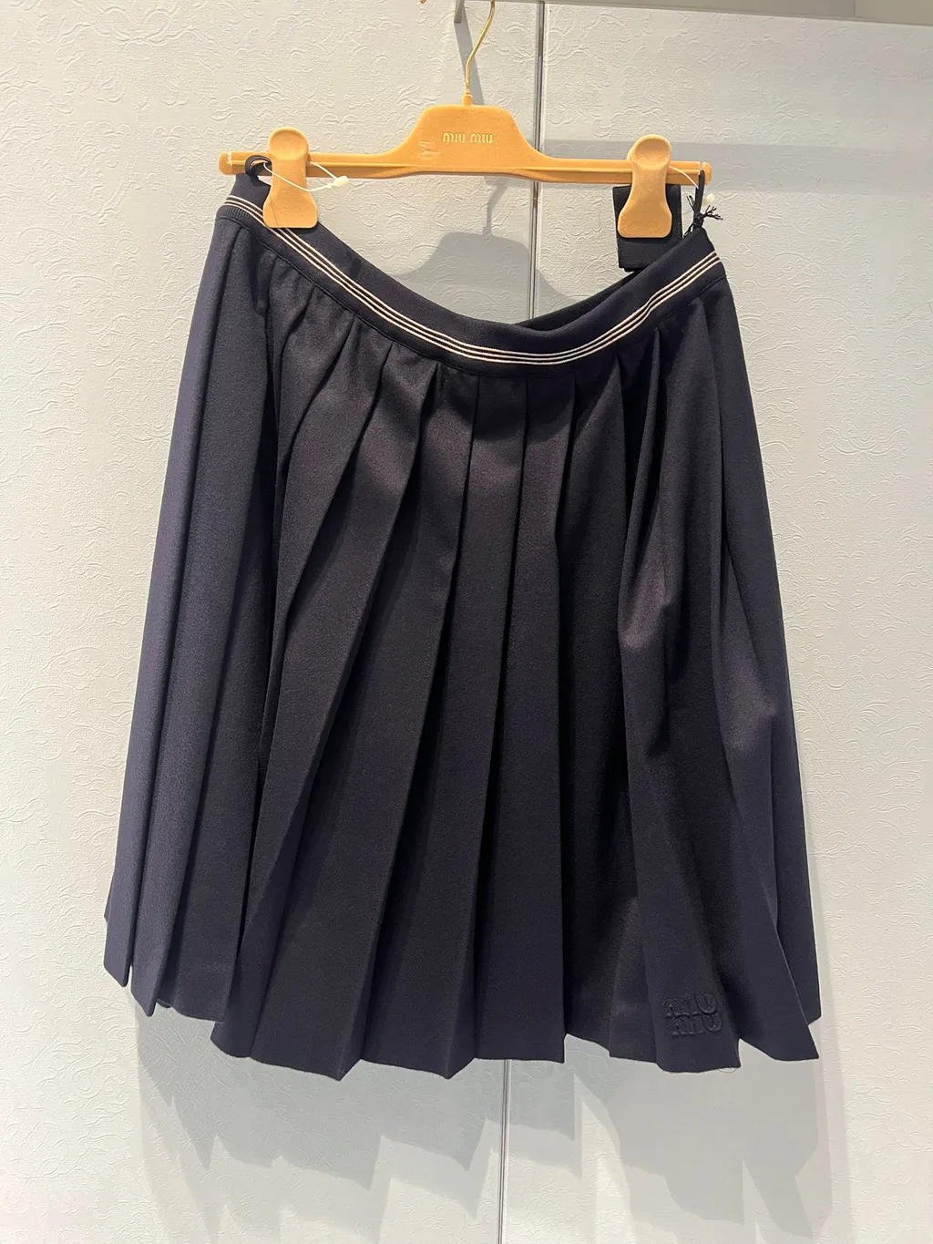 Velour Midi-Skirt
