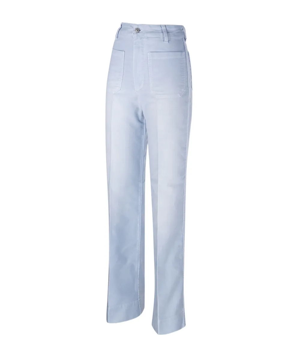 Patch-Pocket Jeans