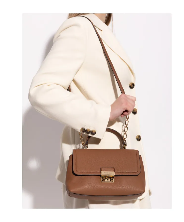 Tribeca Chain-Detail Crossbody Bag