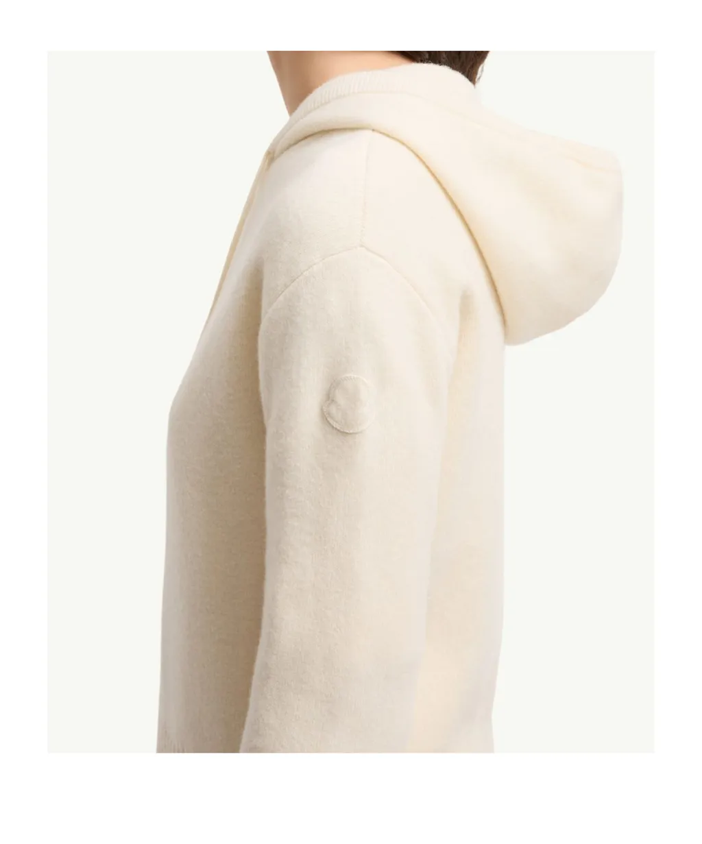 Cashmere & Wool Zip-Up Hoodie