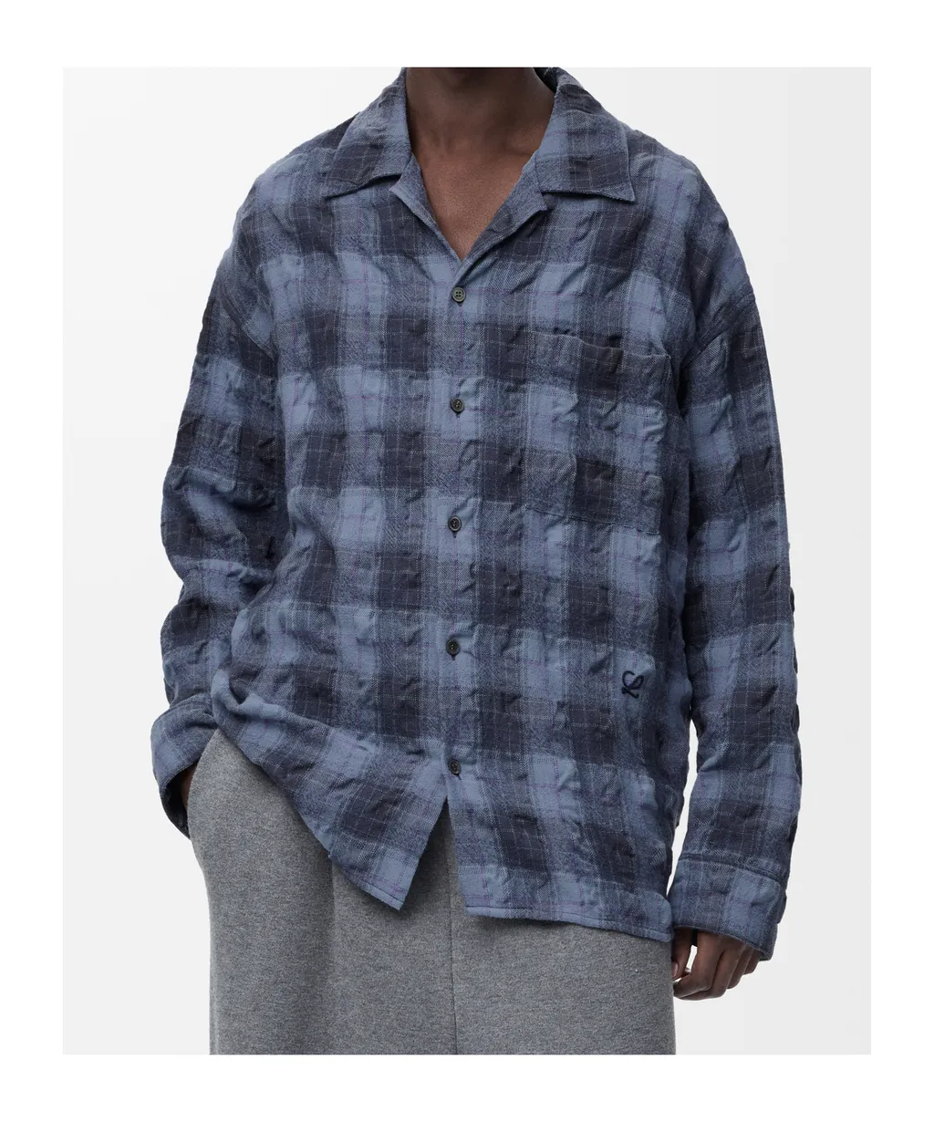 Loewe Crinkled Flannel Shirt