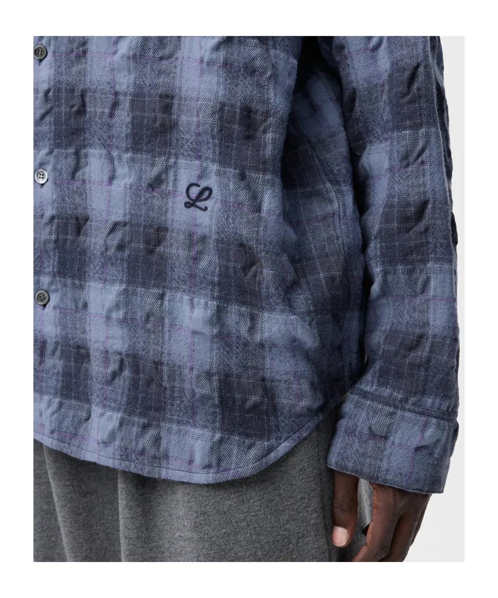 Loewe Crinkled Flannel Shirt