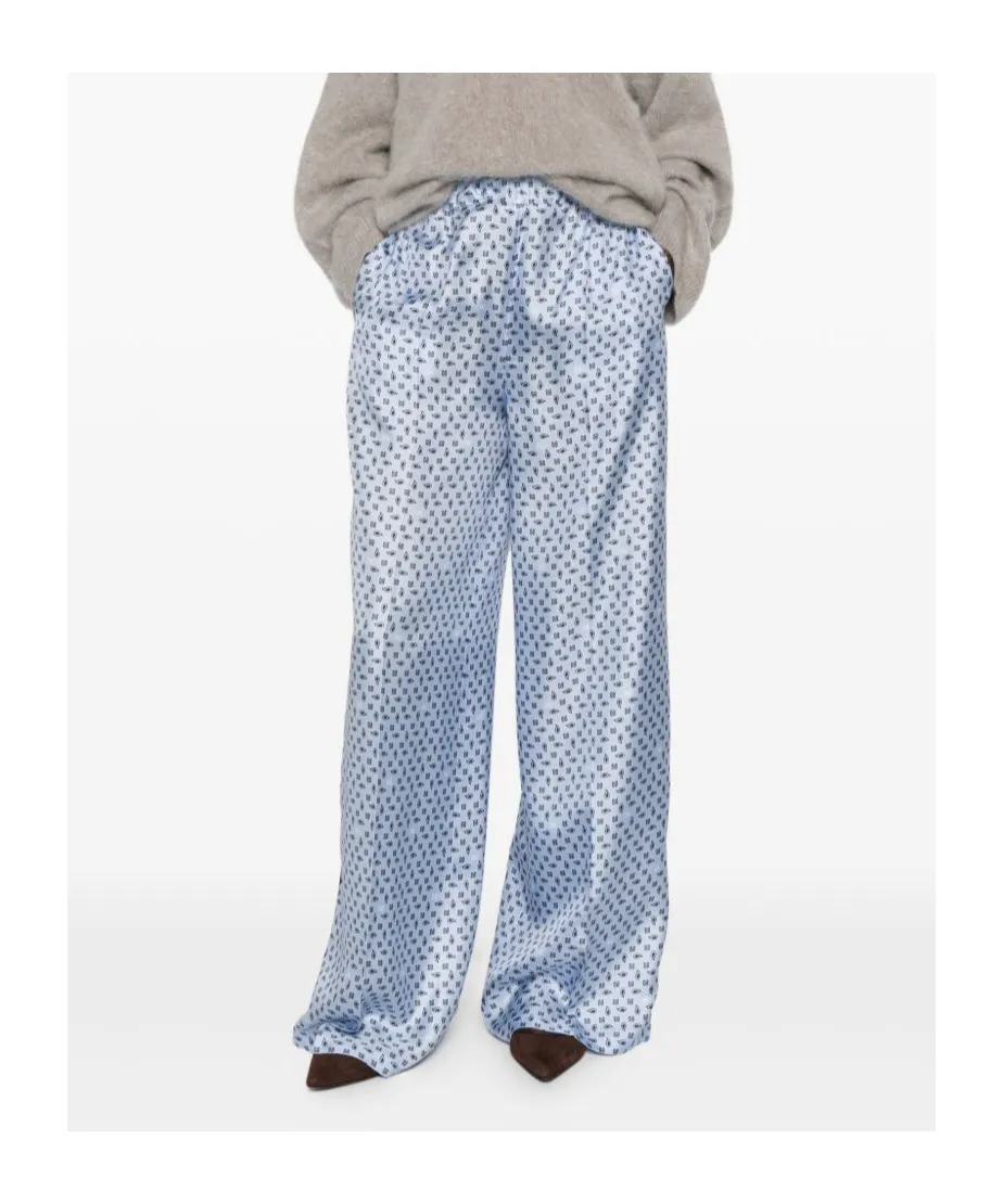 Wide-Leg Casual Pants