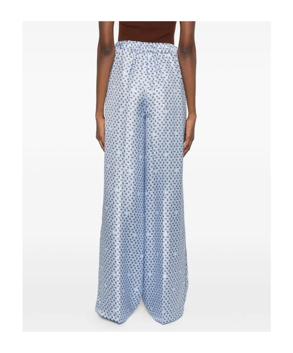 Wide-Leg Casual Pants