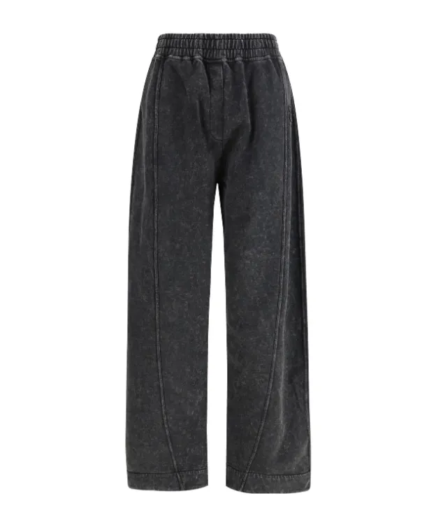 Ganni Logo Embroidered Sweatpants