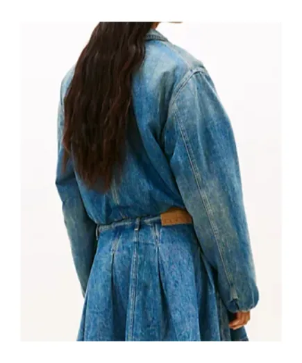 Collared Denim Jacket