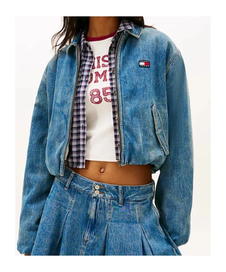 Collared Denim Jacket