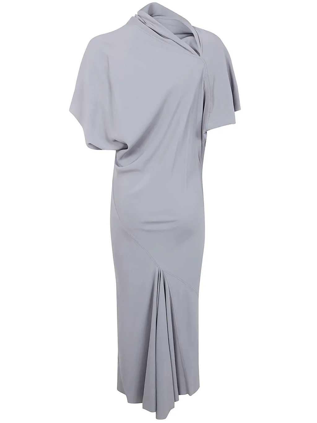 Draped Midi Dress