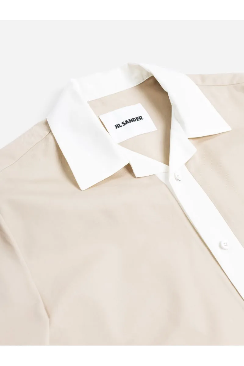 Jil Sander Short Sleeved Button-Up Shirt