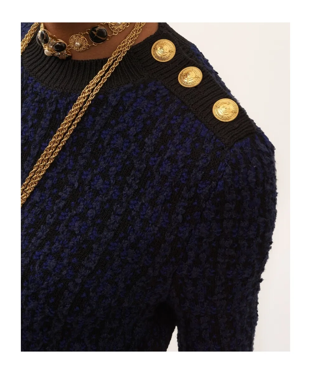 Boxy Mock-Neck Jumper In A Wool & Silk Knit