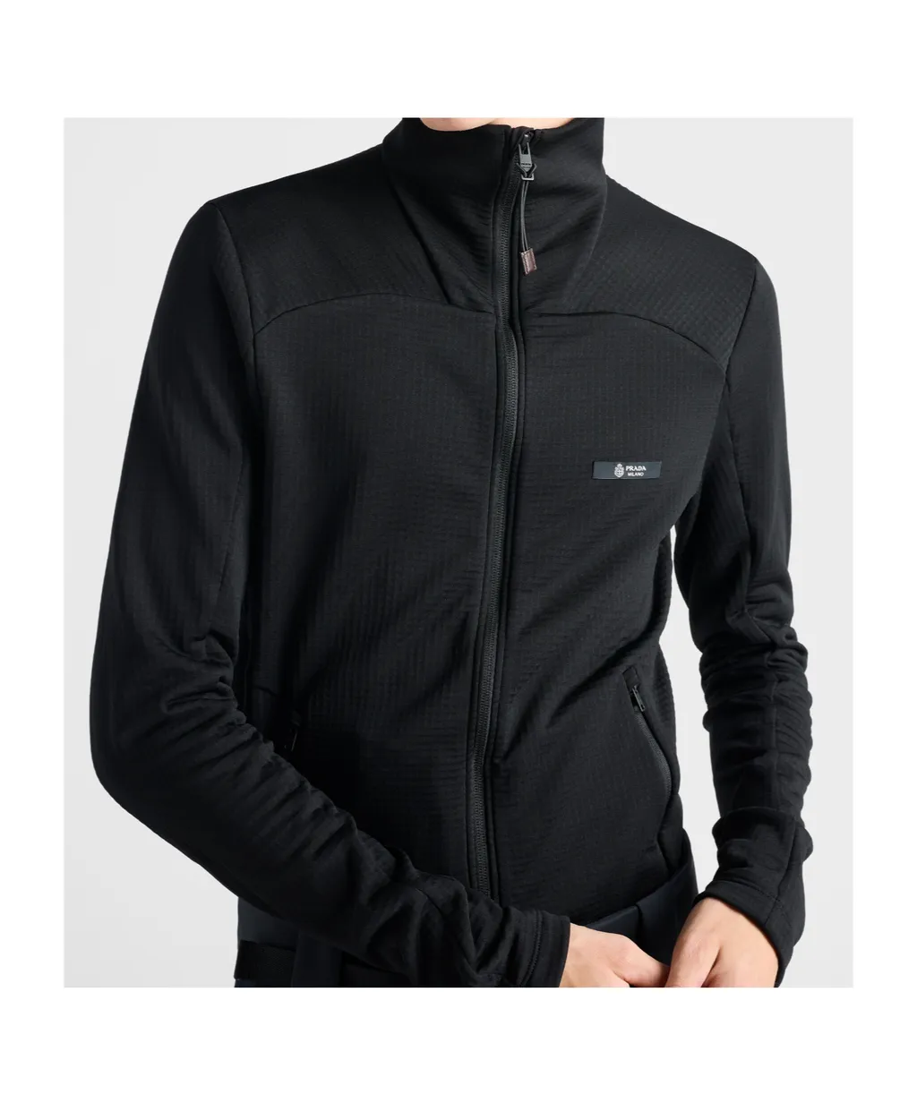 Prada Long-Sleeved Zipped Jacket