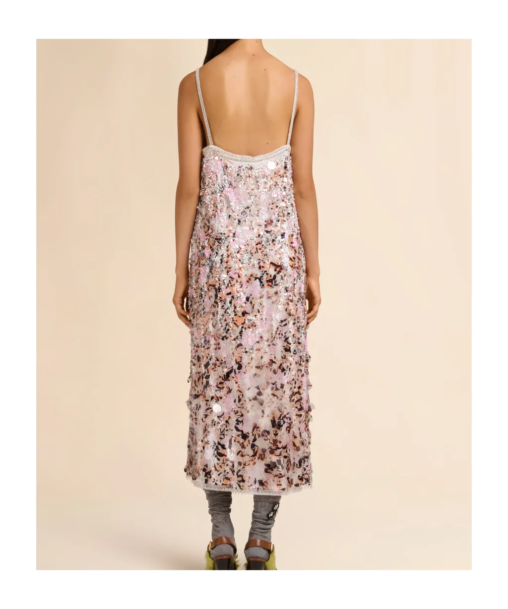 Sequin Midi Dress