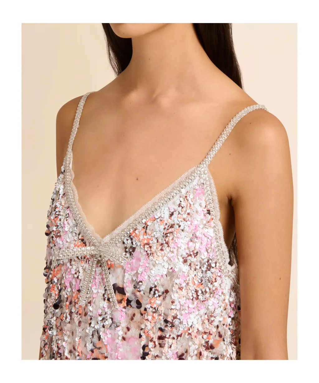 Sequin Midi Dress