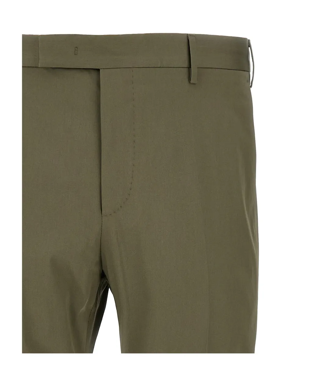 Pt Torino Dieci Stretch Wool Pants