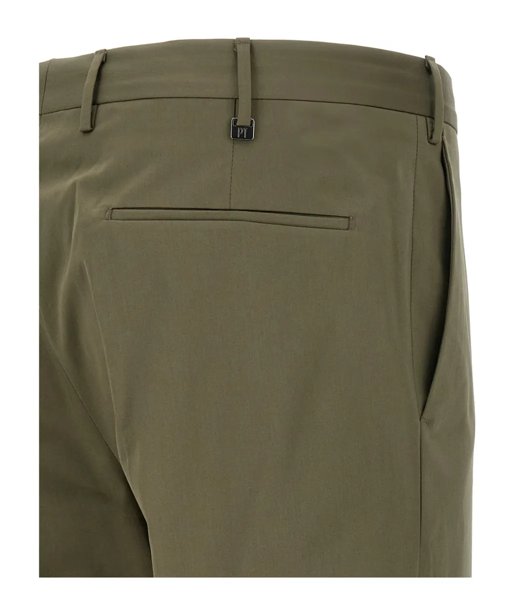 Pt Torino Dieci Stretch Wool Pants