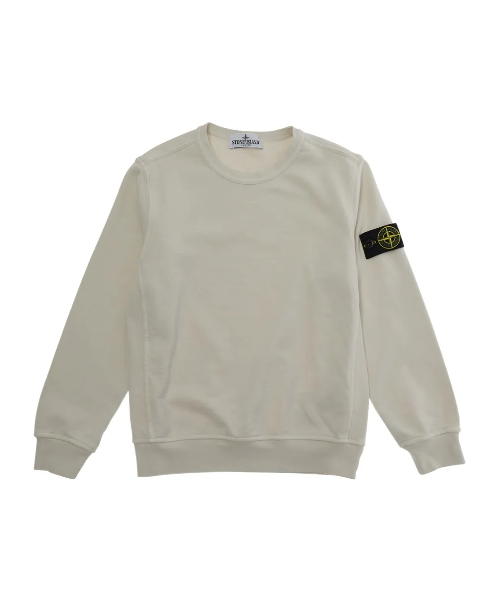 Stone Island Junior Logo Patch Sweatshirt