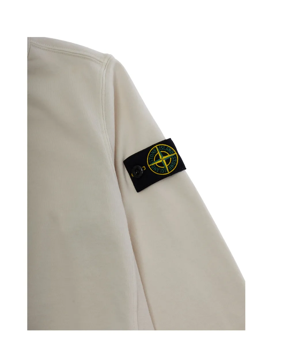 Stone Island Junior Logo Patch Sweatshirt