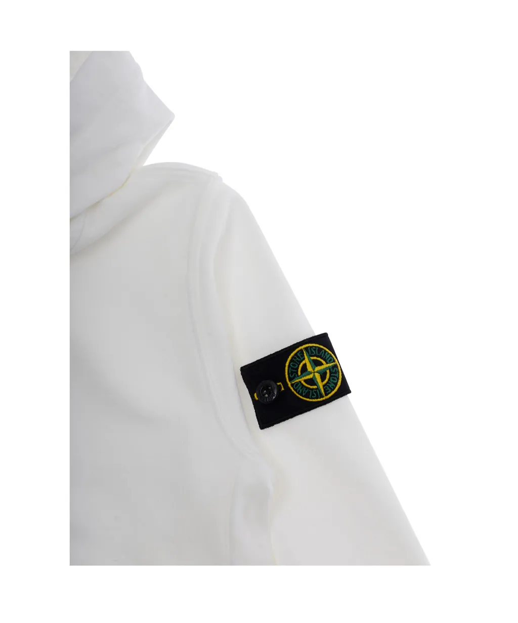 Stone Island Junior Compass-Badge Zipped Hoodie