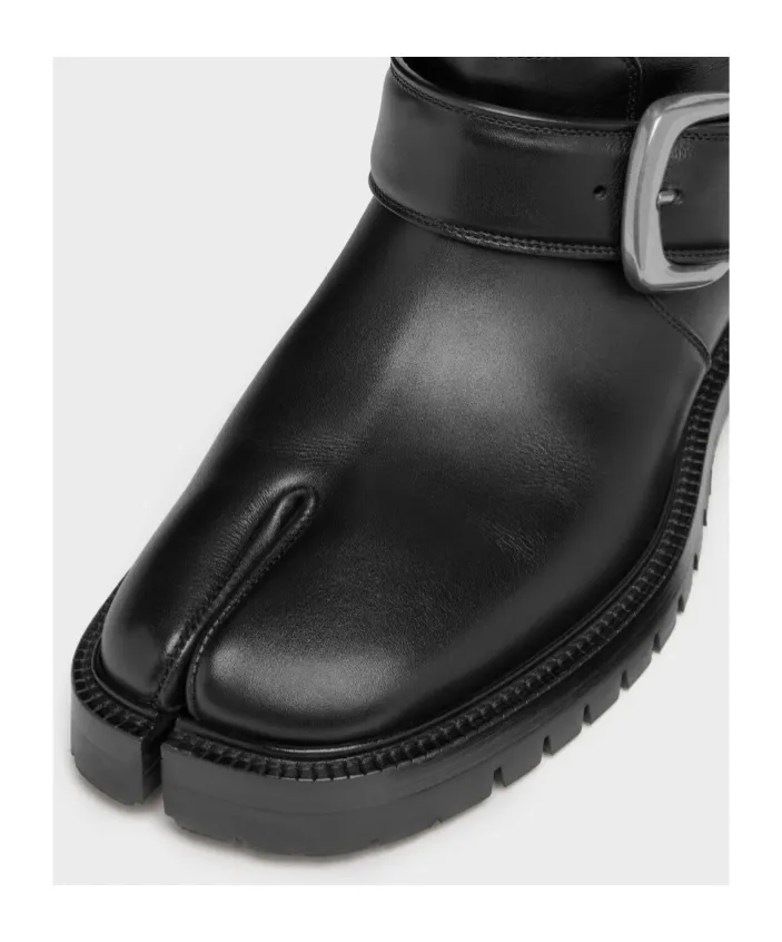 Maison Margiela Tabi County Buckle Ankle Boots