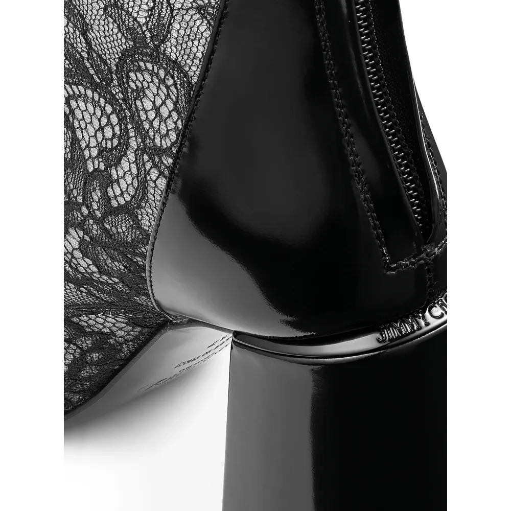 Jimmy Choo Kisu Heeled Ankle Boots