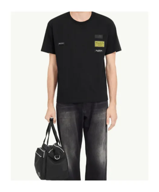 Mm6 Maison Margiela Label Patch T-Shirt