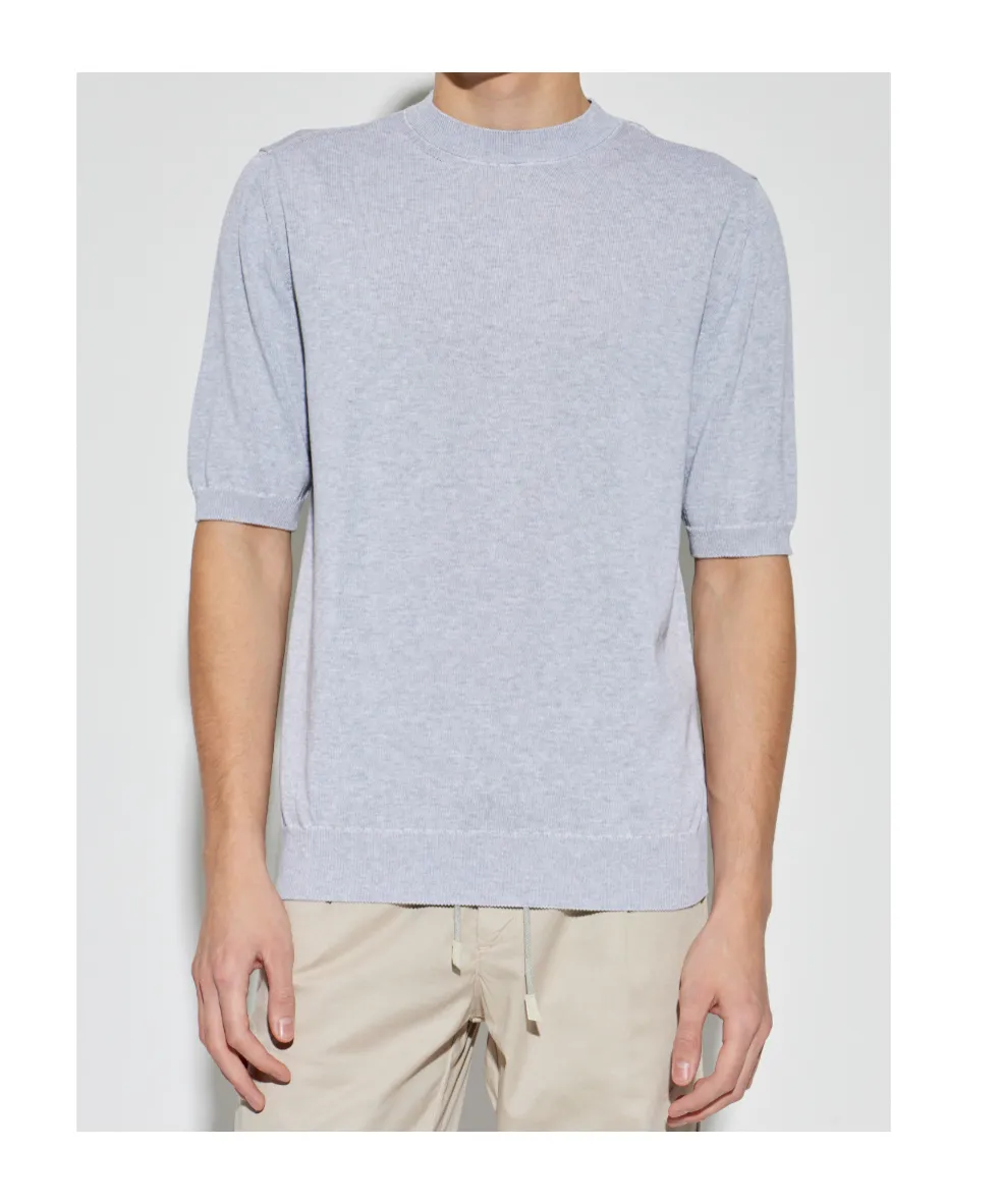 Eleventy Crewneck Fine-Knit Top