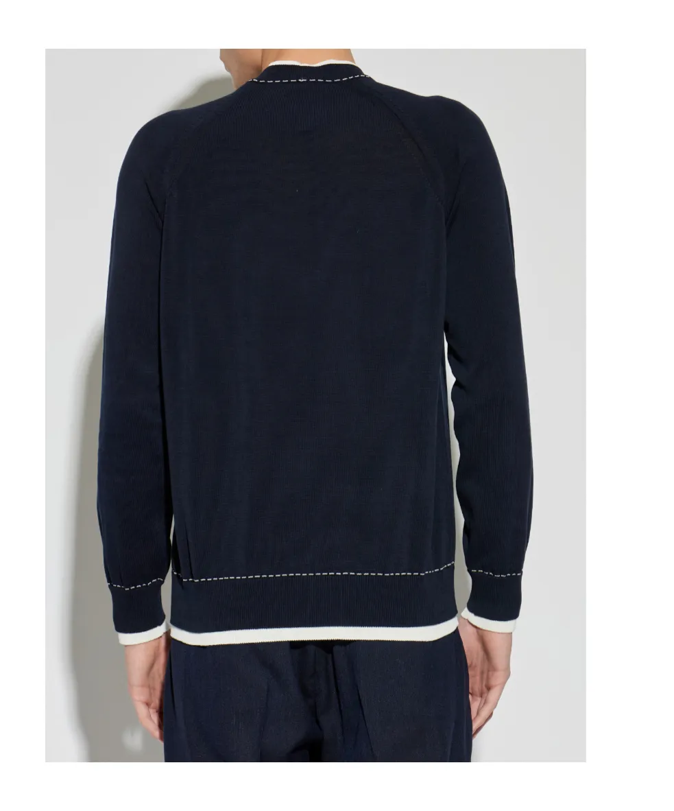 Long-Sleeve Crew-Neck Sweater