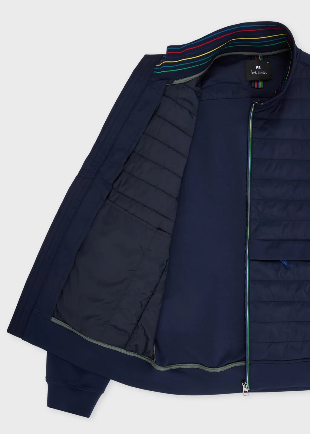 Ps Paul Smith Quilted Front Jacket