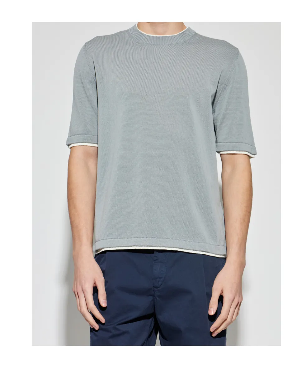 Eleventy Crewneck Short-Sleeved T-Shirt