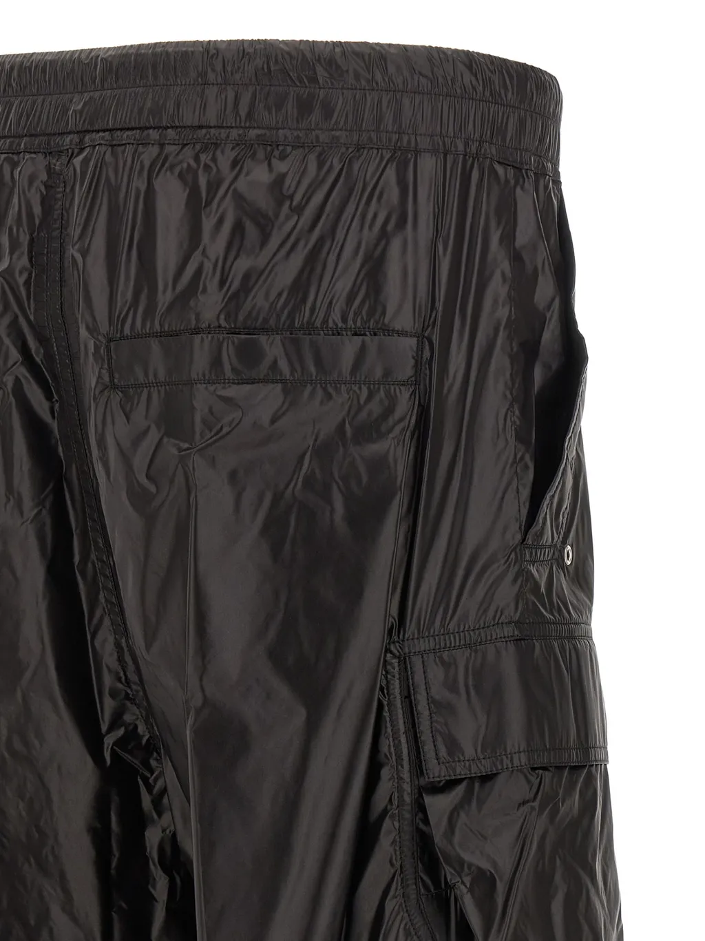 Rick Owens Cargobelas Drawstring Wide-Leg Trousers