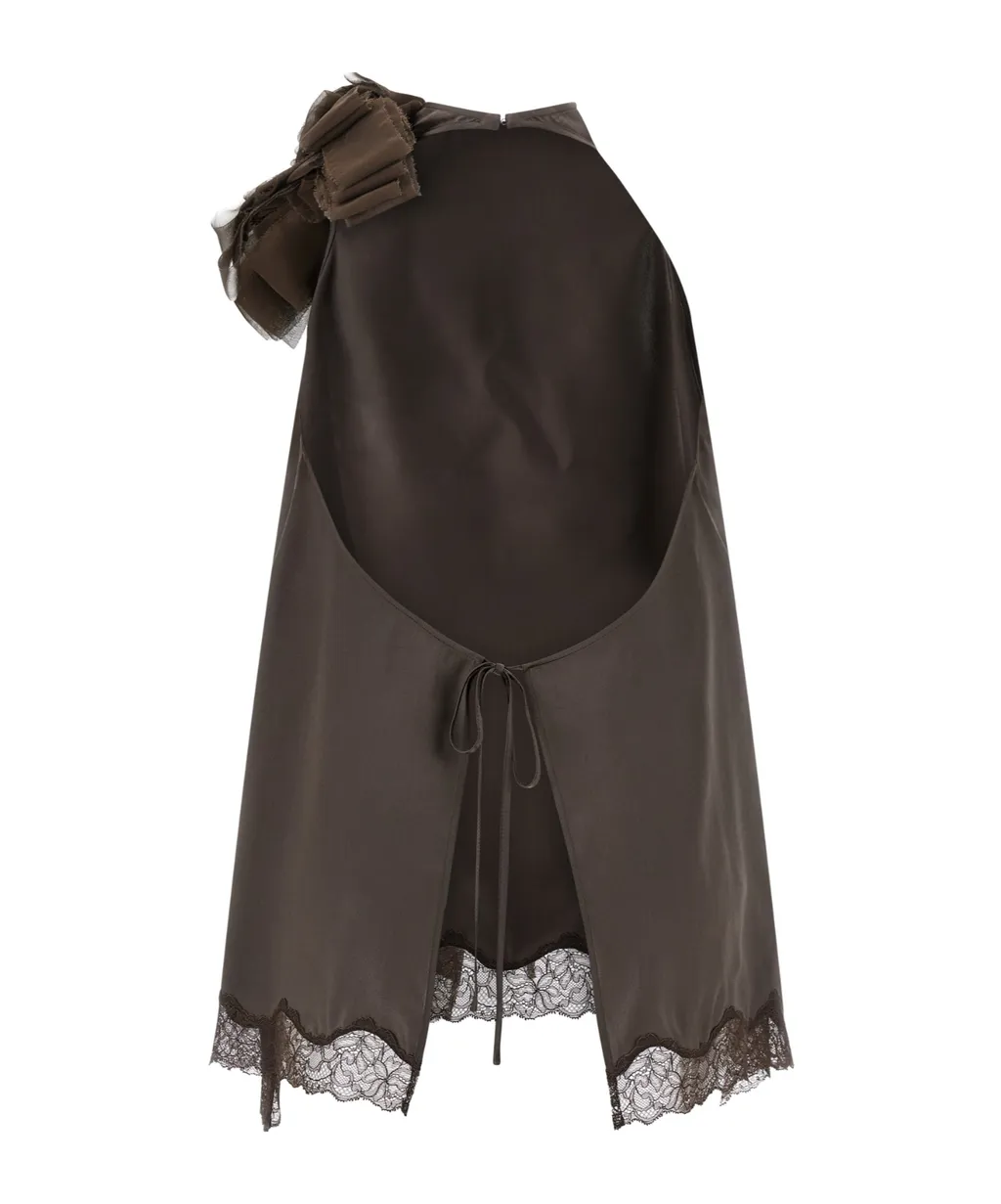 Magda Butrym Blouse 01 Lace Detail Top