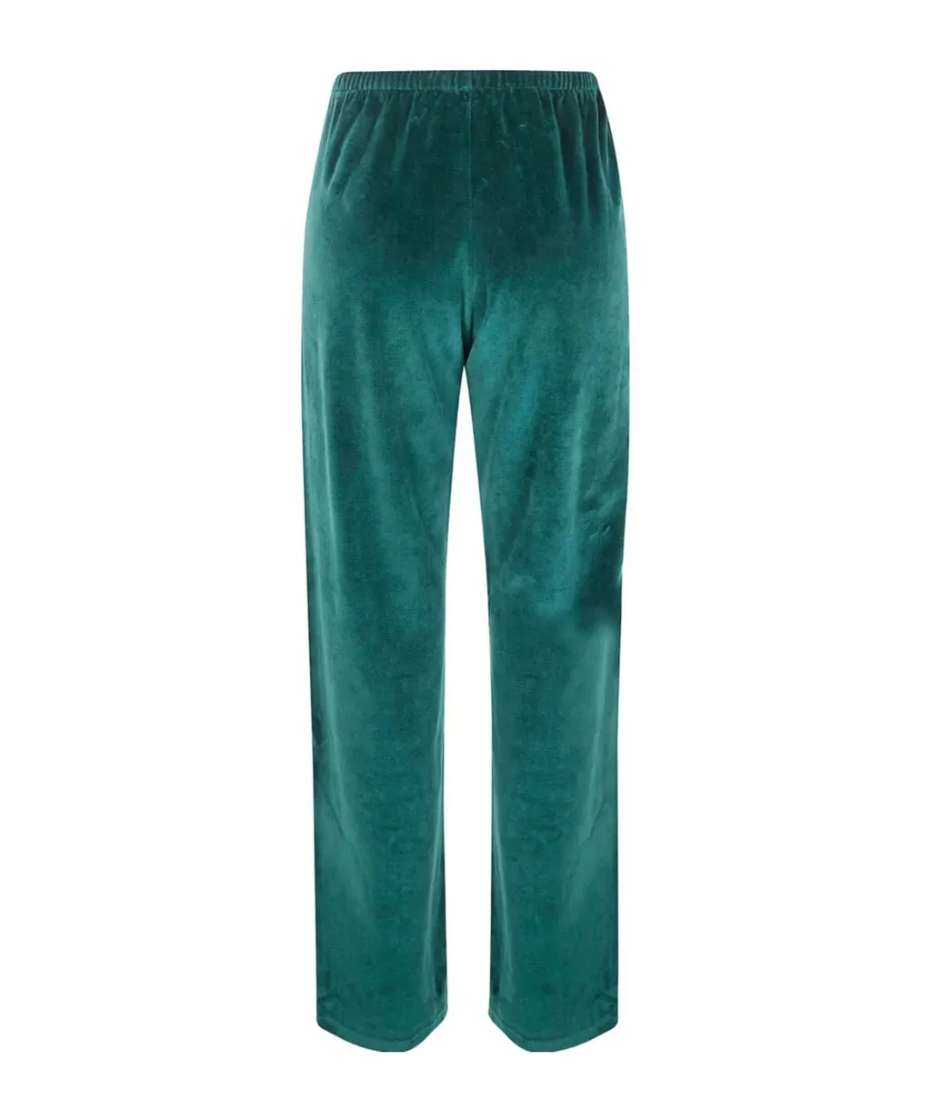 Side-Stripe Logo-Embroidered Tack Pants