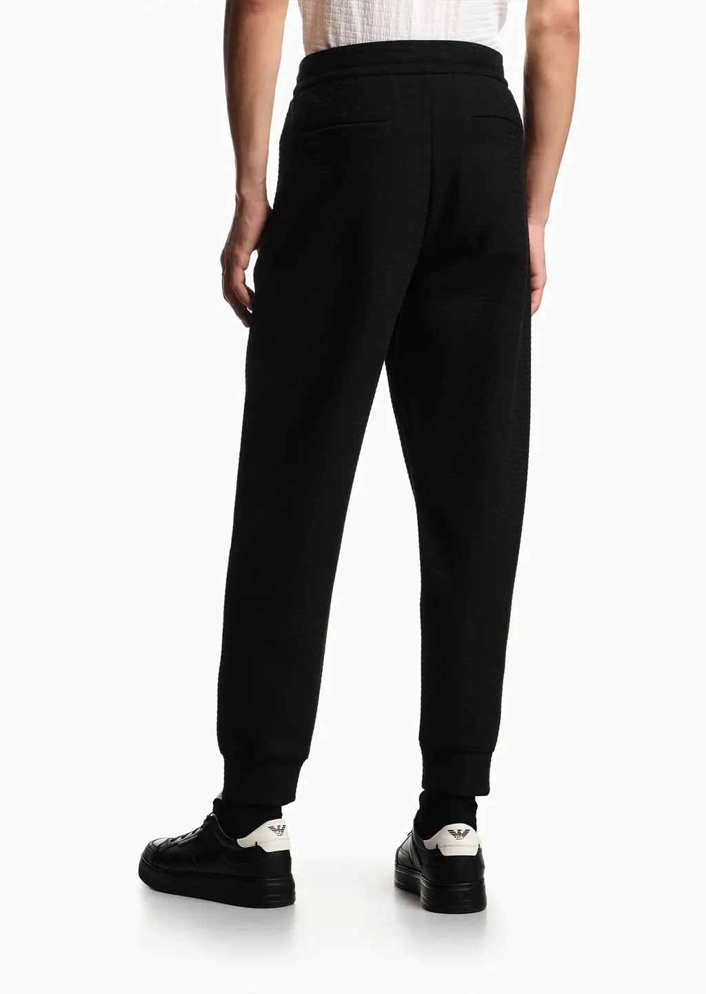 Elastic Waist Casual Pants