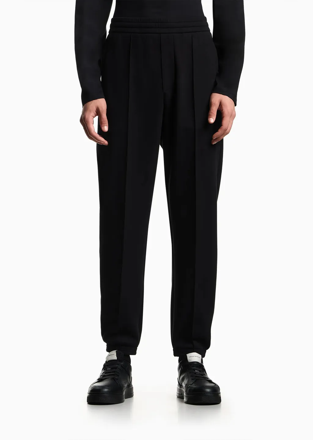 Elastic Waist Casual Pants
