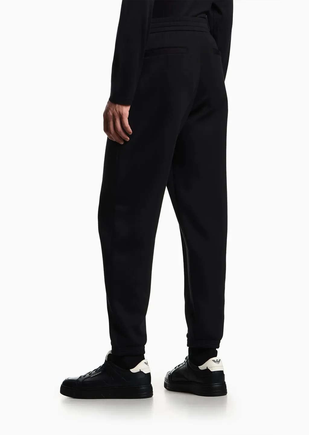 Elastic Waist Casual Pants